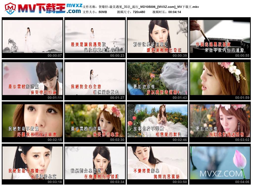 贺敬轩-最美遇见_国语_流行_MD105006